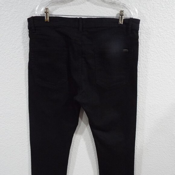 Jachs New York Men’s Black Five Pocket Stretch Jeans 36X32 Comfortable Neutral - Picture 5 of 10